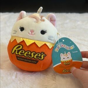 Tovinda the Reese’s Peanut Butter Cup Squishmallo 5”.